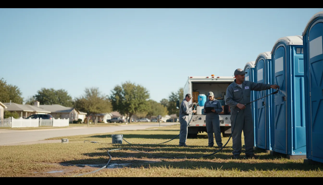 Long-Term Portable Toilet Rental in Panama City, FL near me